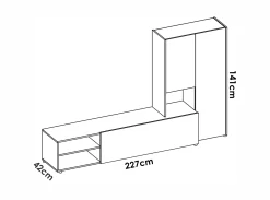 New Muebles La Fabrica MODELO SETE
