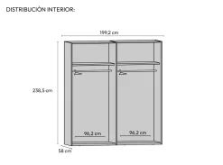 New Muebles La Fabrica MODELO TOKIO-E